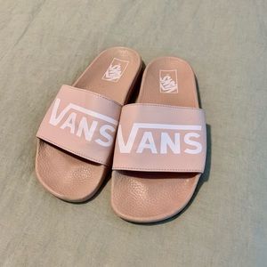 Vans Pink Slides
